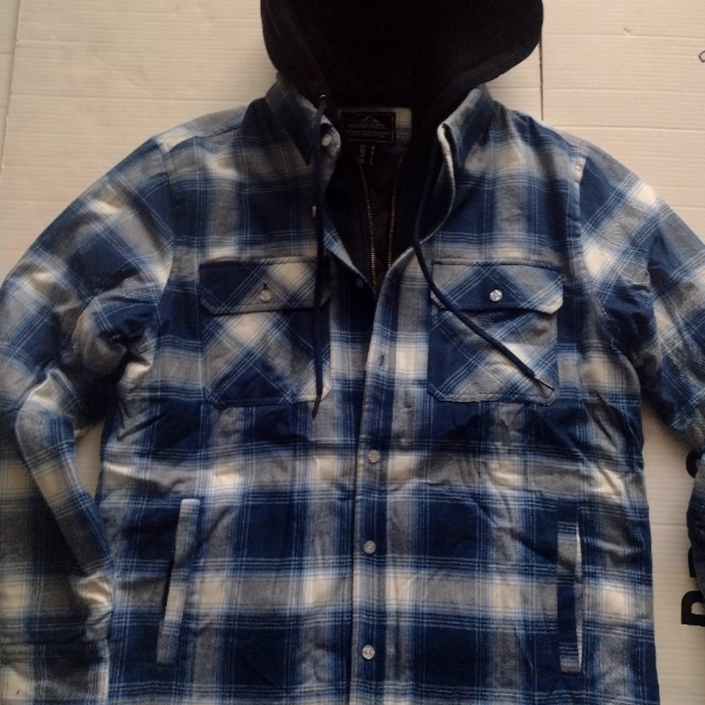 Tacvasen shirt jacket with detachable hoodie